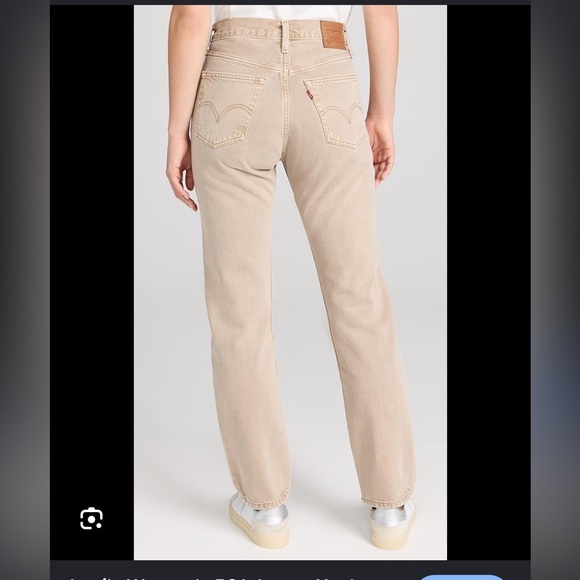 Levi's Women's Jeans in Beige - Picture 2 of 2